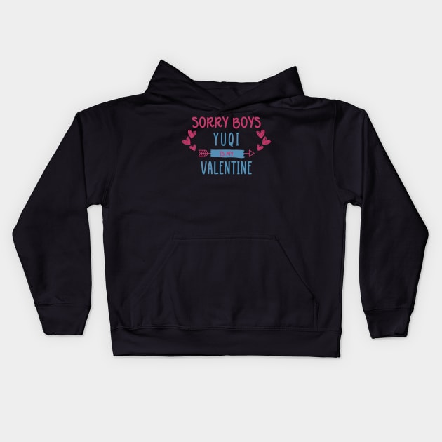 Sorry Boys Yuqi Is My Valentine (G)I-dle Kids Hoodie by wennstore